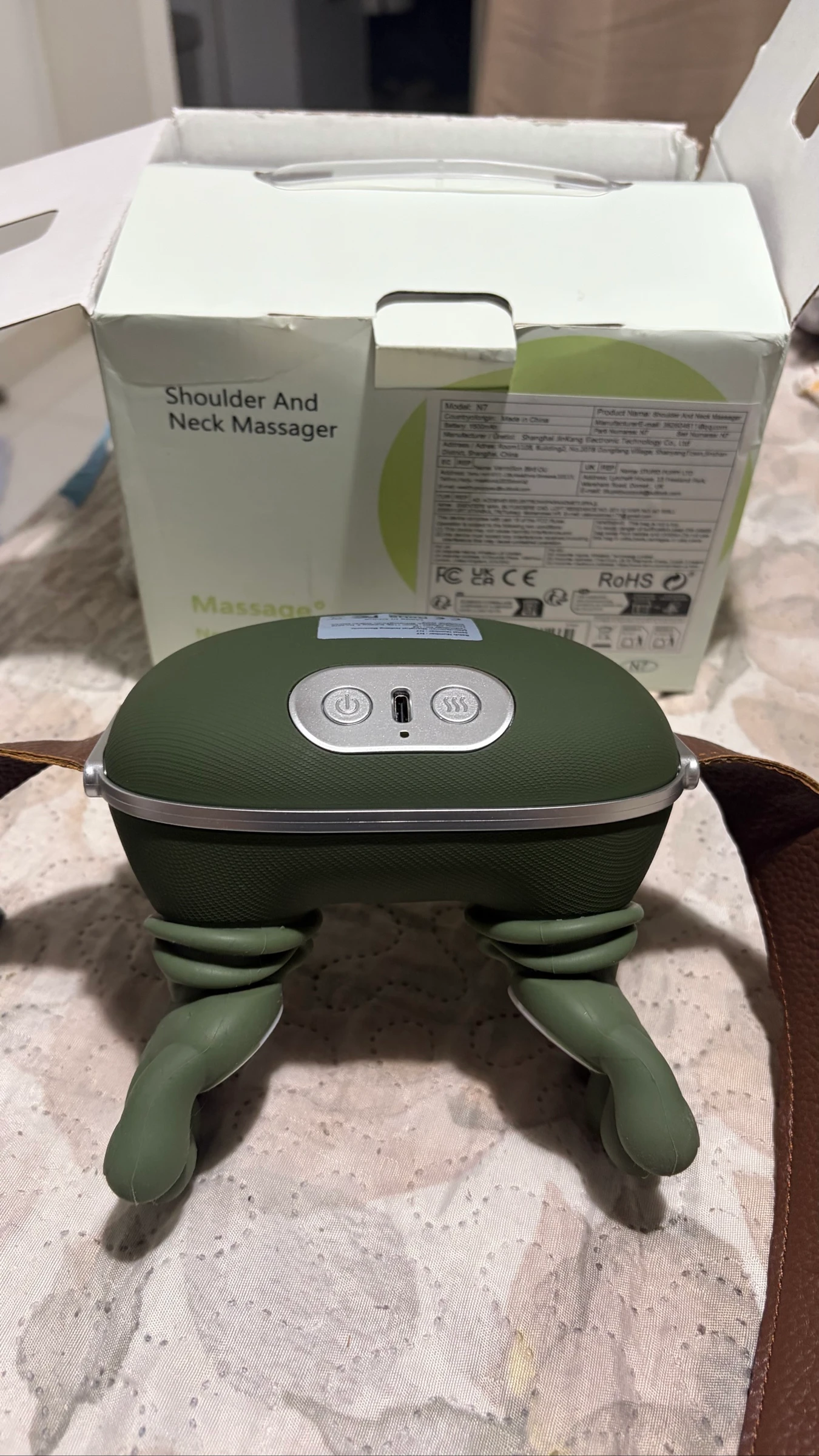 Appareil de massage chauffant neuf  – photo 2